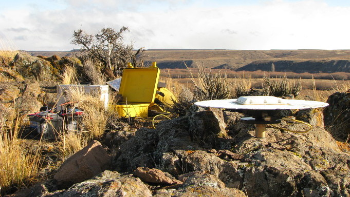 Monitoreo de deformación cortical en la Patagonia con GNSS (Río Negro).